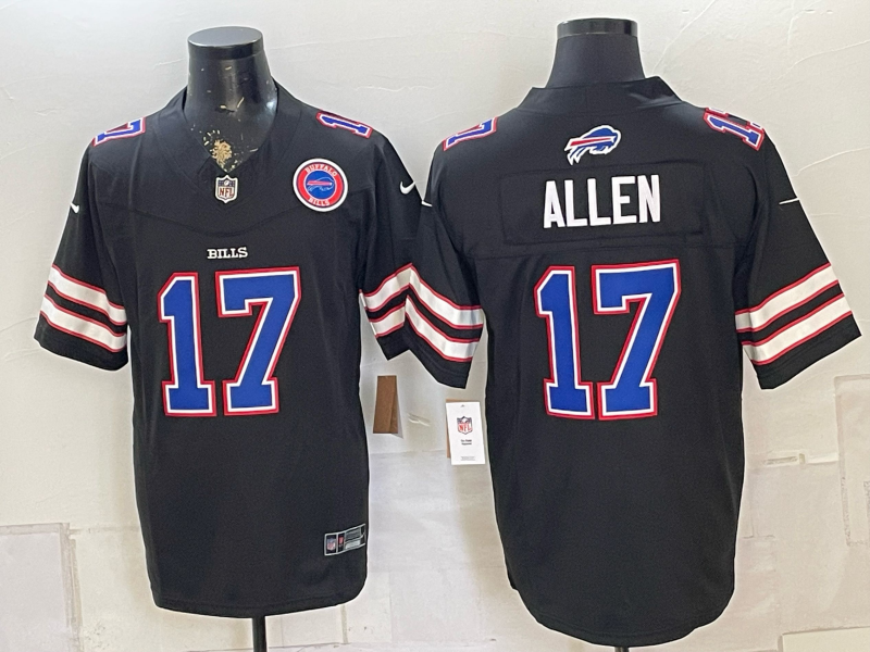 Men 2026 Buffalo Bills #17 Allen black Nike Limited NFL Jersey 0815003->buffalo bills->NFL Jersey